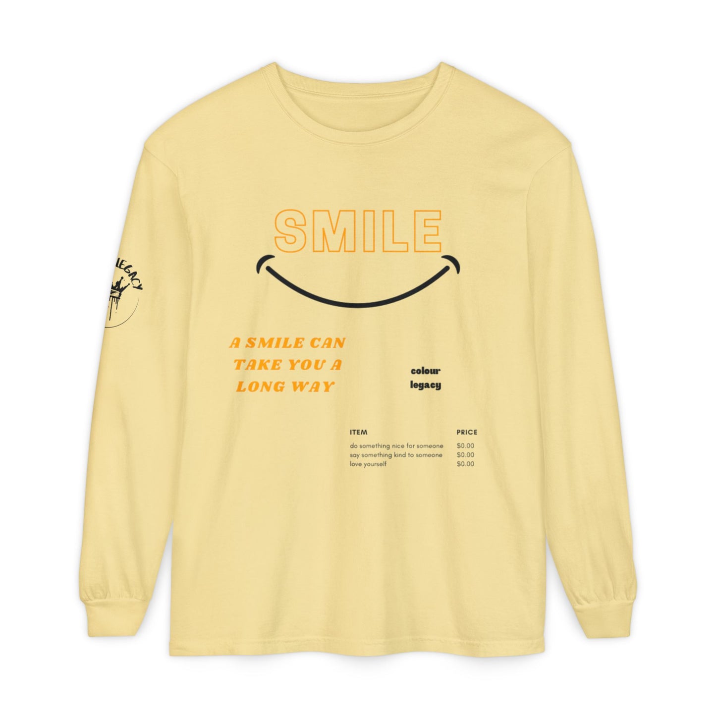 Colour Legacy - “smile” Oversized Tee