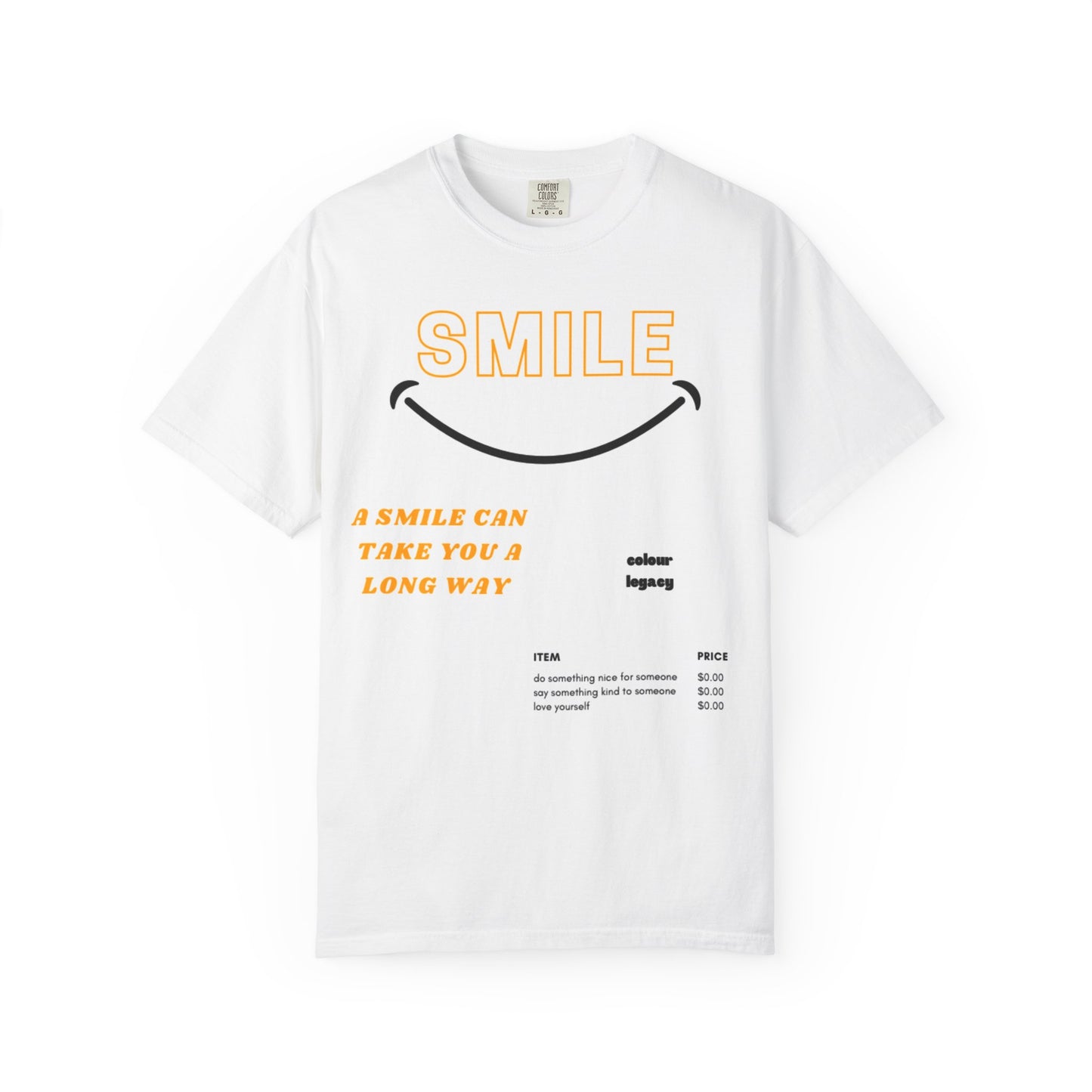 Colour Legacy -“smile” tee